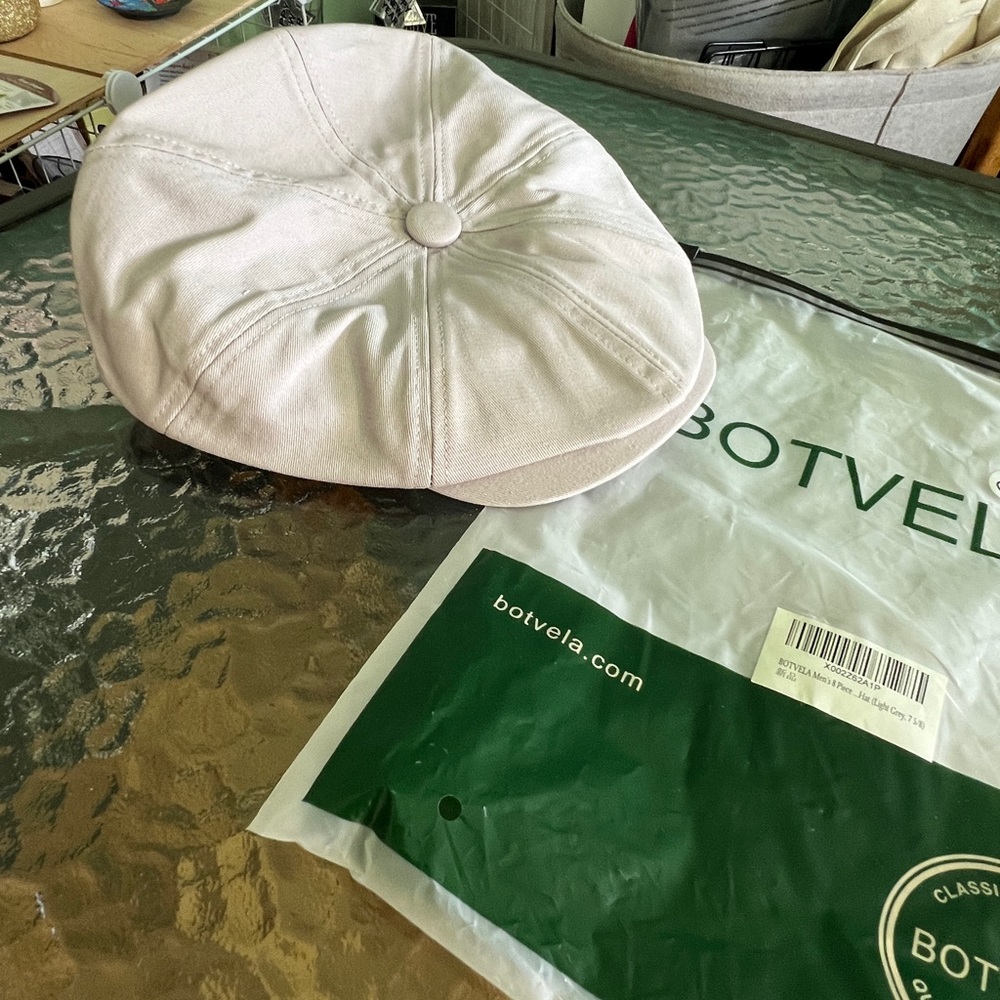 Cream Men's Cap